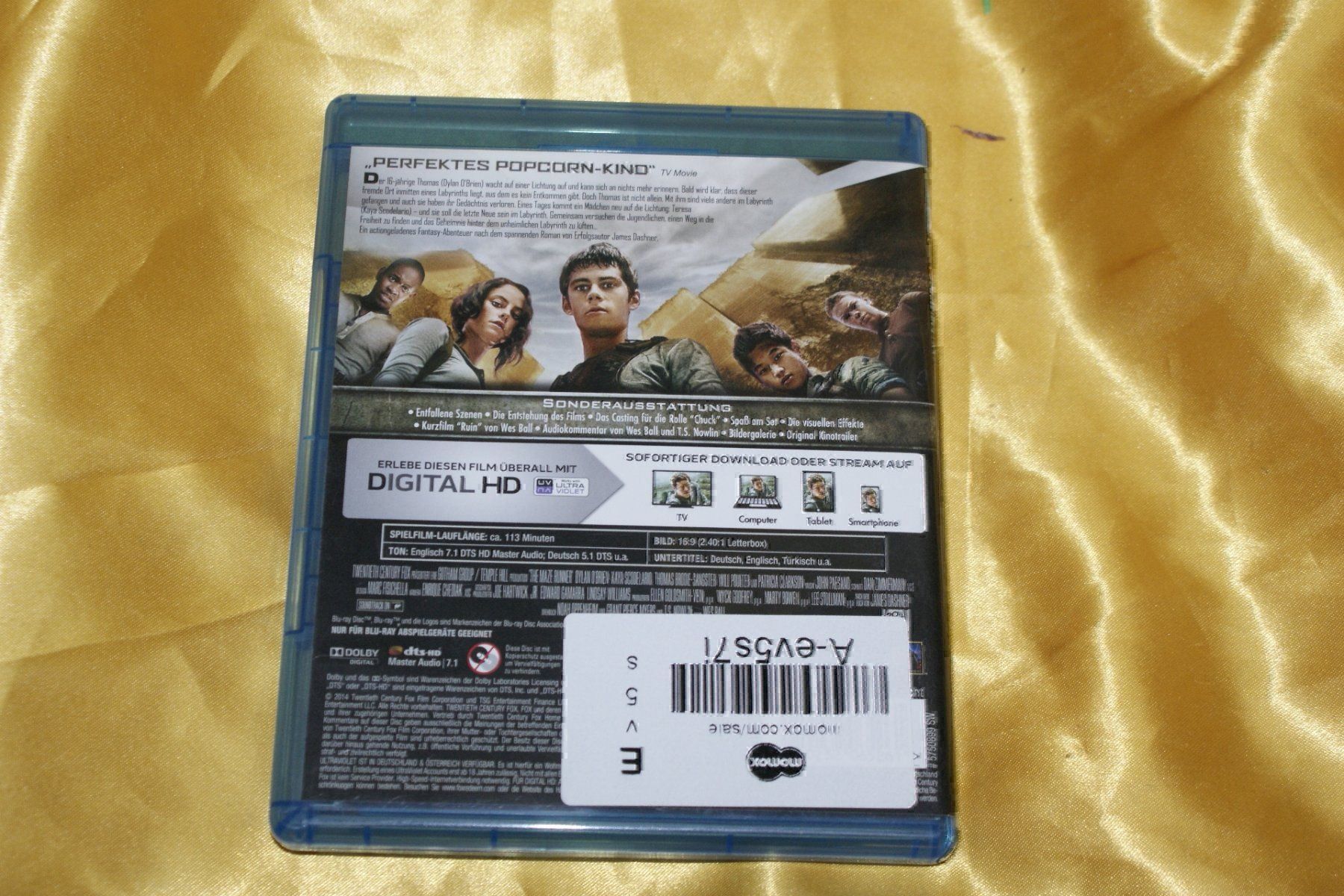 Tutti i DVDs: (62) Maze Runner Die Auserwählten – Usato da Buchs AG venduto da schwippschwapp 1