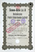 Mecklenburgische Friedrich-Wilhelm-Eisenbahn-Ges. - 1910