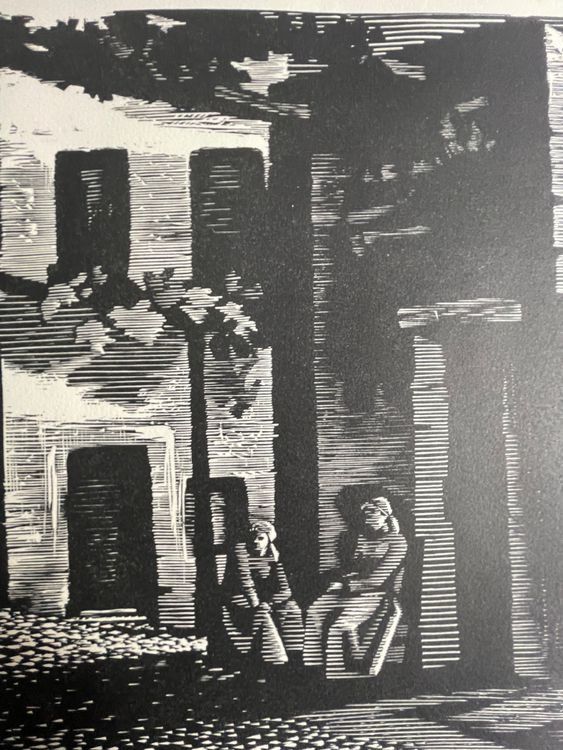 Aldo PATOCCHI HOLZSCHNITT SIGNIERT 4
