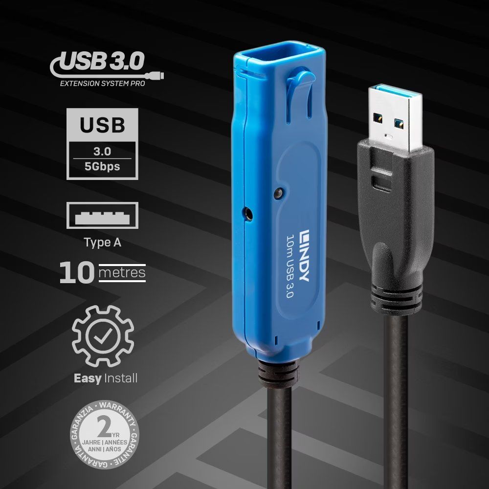 Cavi: Lindy Cavo di prolunga attivo USB 3.0 – Nuovo e nell'imballaggio originale da Peccia venduto da mag_qvx5 4