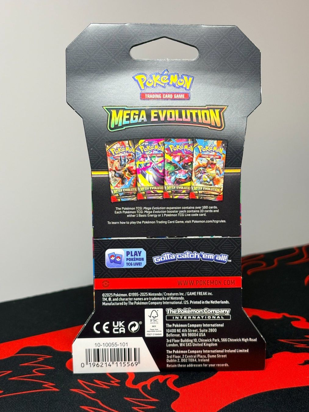 Pokémon Carte collezionabili: Pokémon Mega Evolution Sleeved Booster – Nuovo e nell'imballaggio originale da Olten venduto da p1xx3l 1