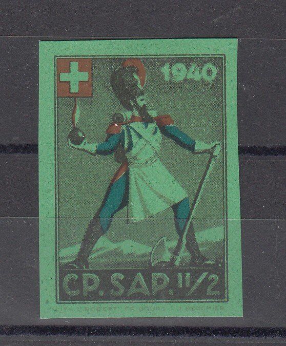 Tous les timbres: Sappeure 5/2* Cp.Sap.II/2 Kat.75.- – D'occasion à Herrliberg par Lfrifda