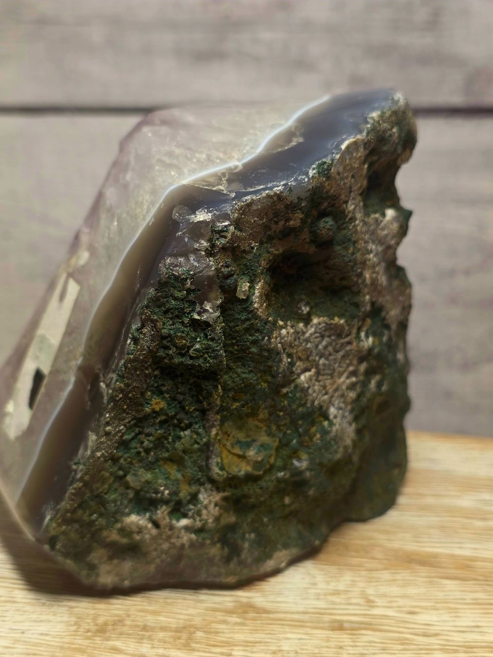 Minerali & Pietre curative: Schöne Achat-Amethyst Freiform 1.026kg – Nuovo e nell'imballaggio originale da Matzingen venduto da Shay_Crystalz 3