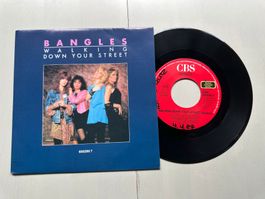 BANGLES tolle Single Kult Walking down your 80's Top