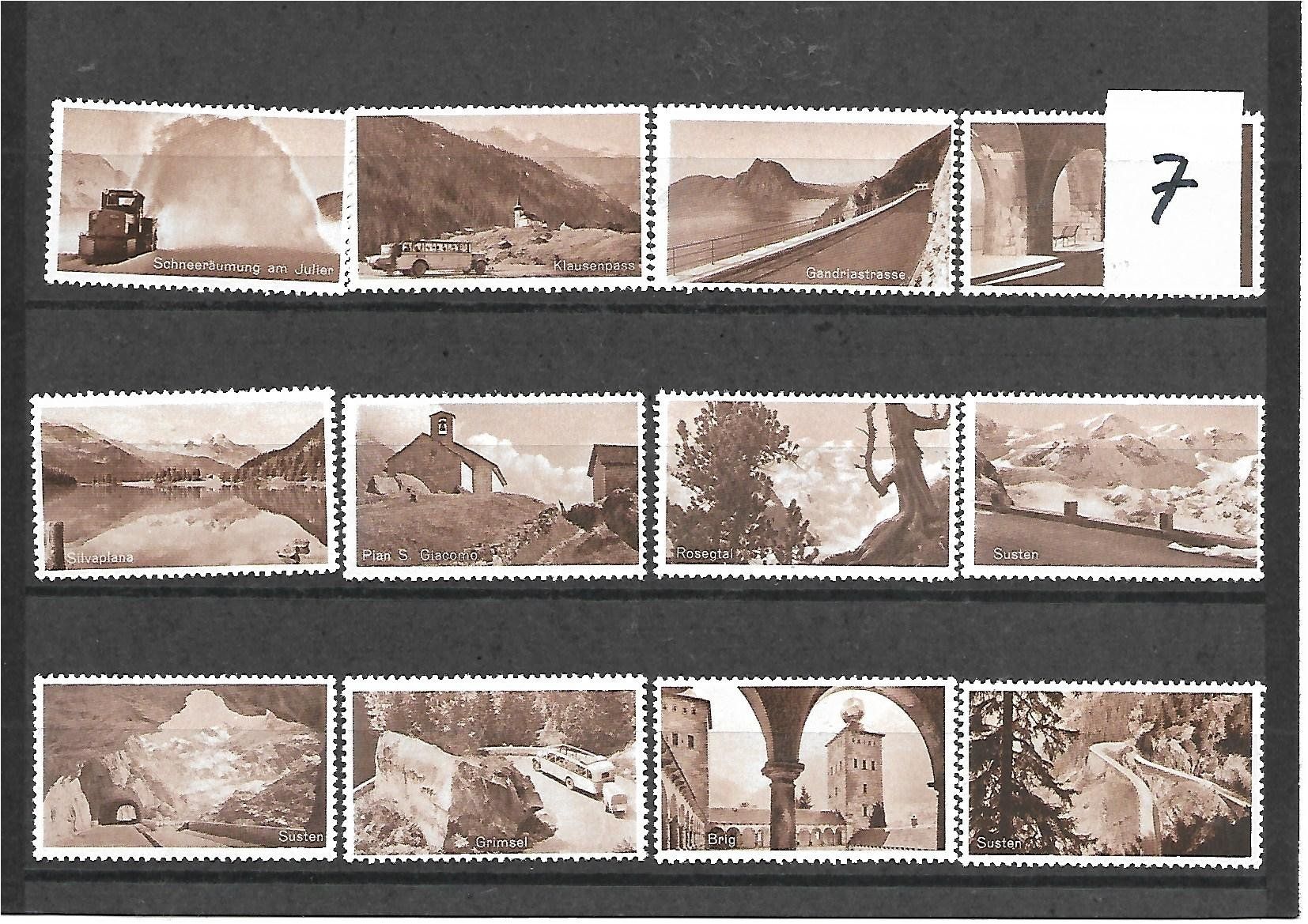 Alle Briefmarken: 1951 : Versuchs-Drucke Sammlung mit 114 Marken – Neu (gemäss Beschreibung) aus Reinach BL von eiche419 6