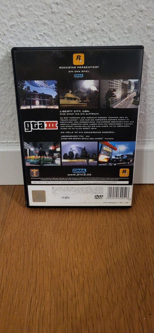 Sony Giochi: PS 2 - GTA 3 – Usato da Münsingen venduto da DigitaleSpielecke 1