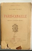 Paris-Canaille 1888 Ducret Seltene franz. Ausgabe