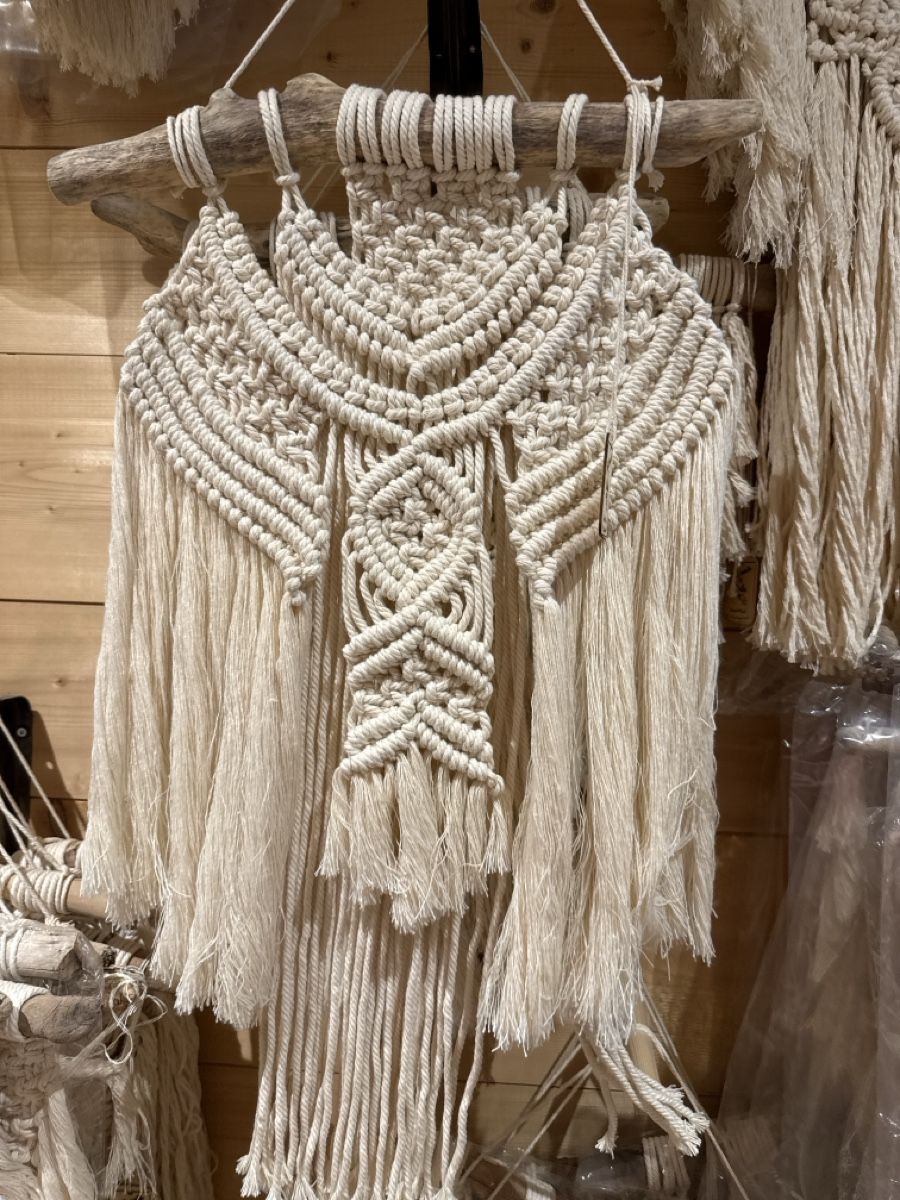 Toutes les décorations: Macrame Wall Hanging Driftwood Boho Chic – Neuf (Voir description) à Neirivue par naz_z28w 9