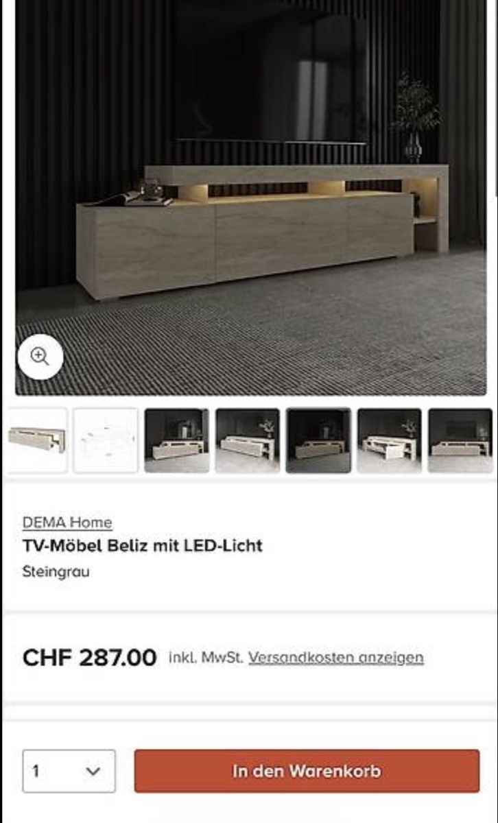 Meubles TV: Tv Möbel – D'occasion à Seuzach par aes_xj6f 2