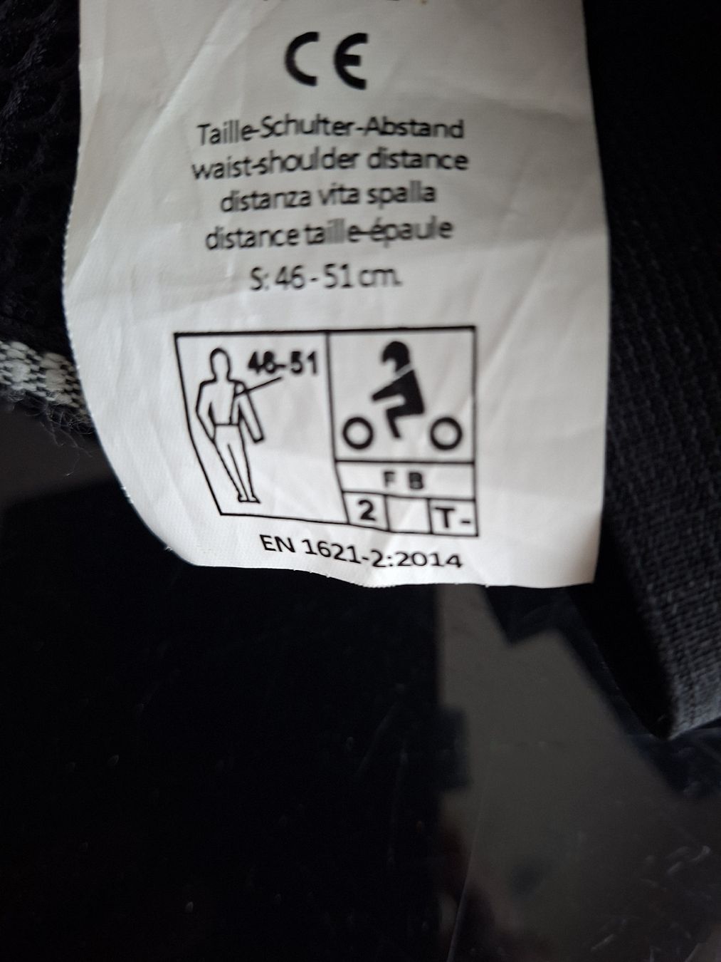 Vanucci Schutz & Schoner: Rückenpanzer  – Gebraucht aus WINTERTHUR von MAMI210 1