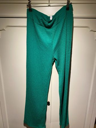 DAMEN STOFFHOSE ,LEICHTE HOISE-GRÜN