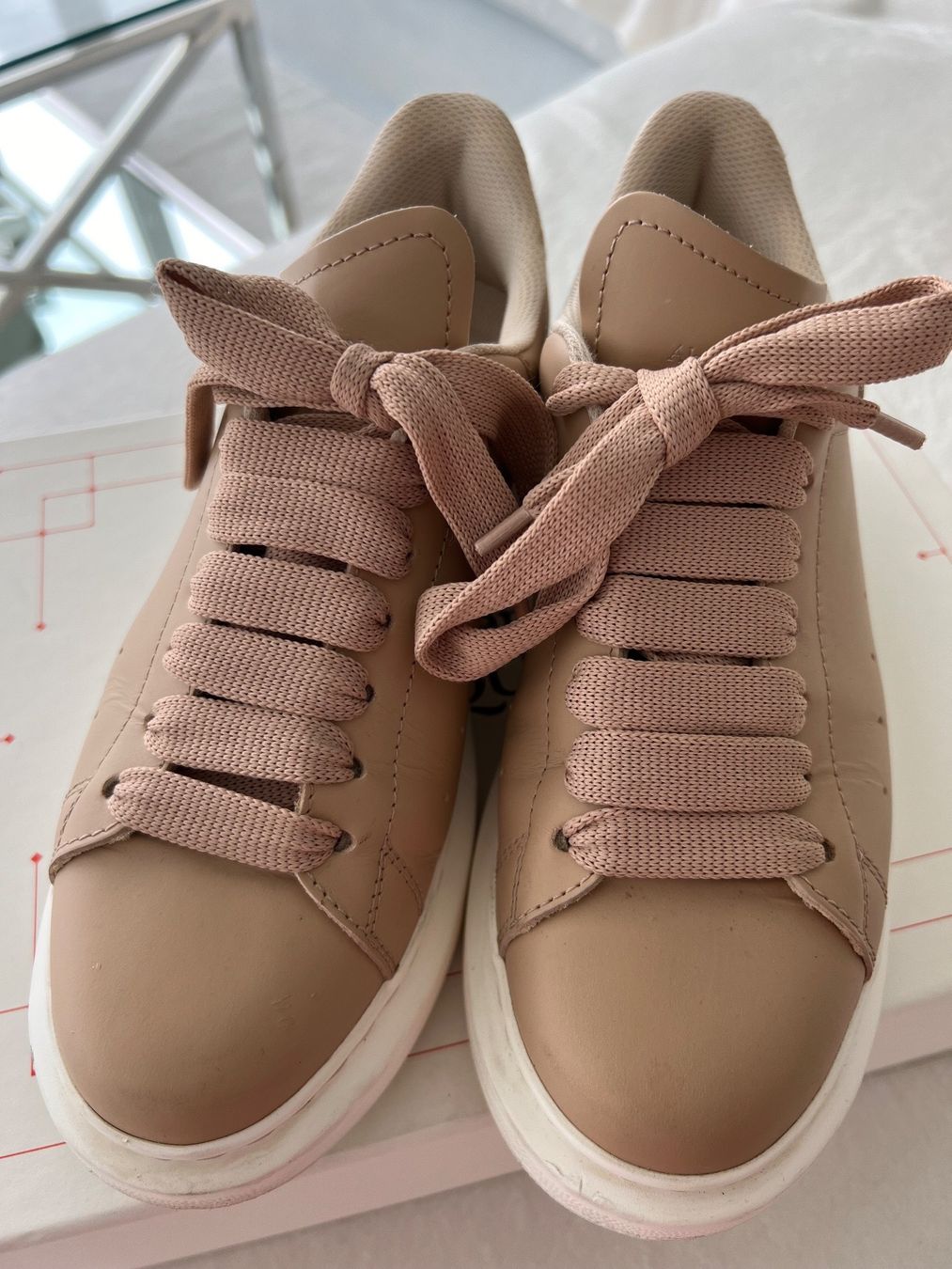 Alexander Mcqueen Herrenschuhe: sneakers ALEXANDER MCQUEEN nude leather 37 – Neu (gemäss Beschreibung) aus RICHTERSWIL von mftjt63