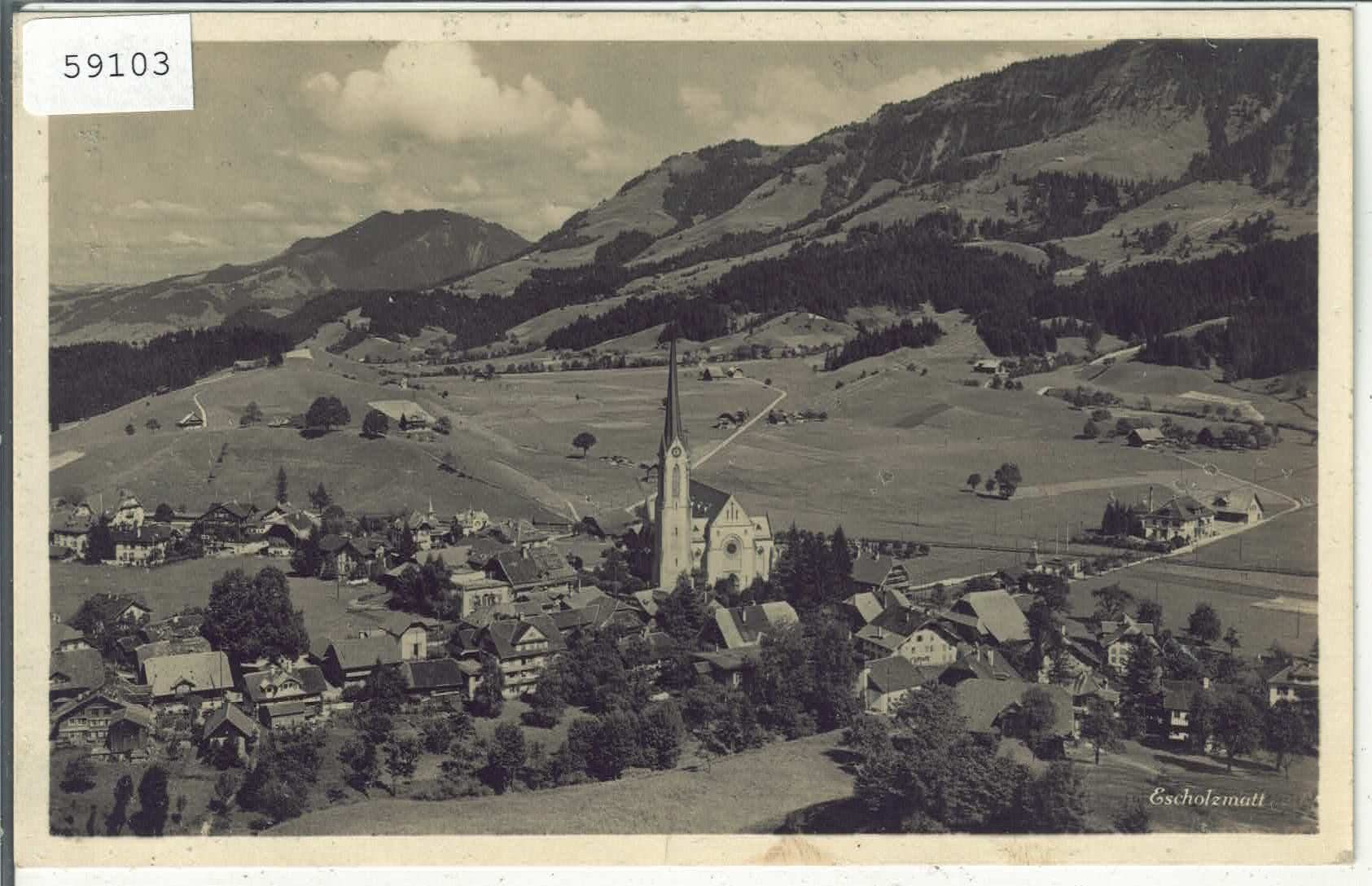 Cartes postales: Escholzmatt - Generalansicht – D'occasion à Ettingen par Kartenplanet