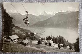 Postkarte / Sporibahn Beatenberg - Niederhorn 1946