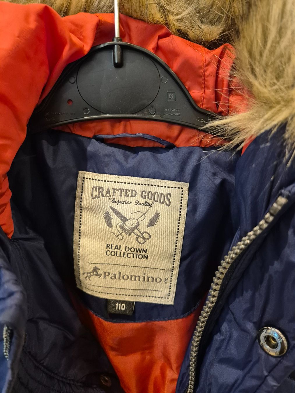 C&A Vestes & Manteaux: Winterjacke blau, Gr. 110   C + A – D'occasion à Dietikon par grafad 2
