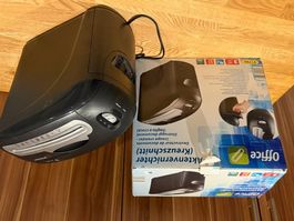 Aktenvernichter Office mit CD Einzug guter Zustand