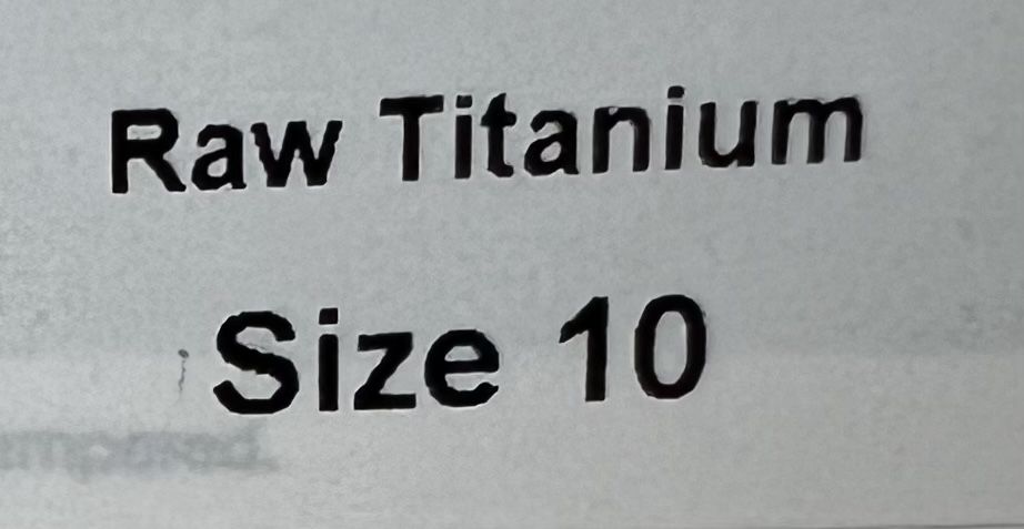 Tops: Ultrahuman Ring Air Size 10 Raw Titanium  – Neuf avec emballage d'origine à Thun par nic_z82d 5
