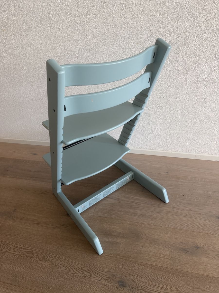 Seggioloni: Stokke Triptrap Hochstuhl blau – Usato da Egg b. Zürich venduto da uniq2021 1