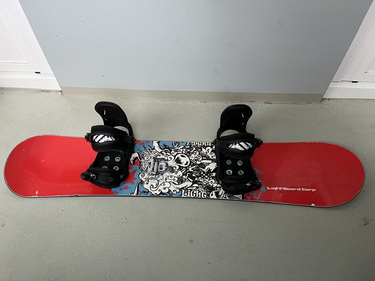 Board: Snowboard 125cm inkl. Bindung – Usato da Horgen venduto da pupcia01 6