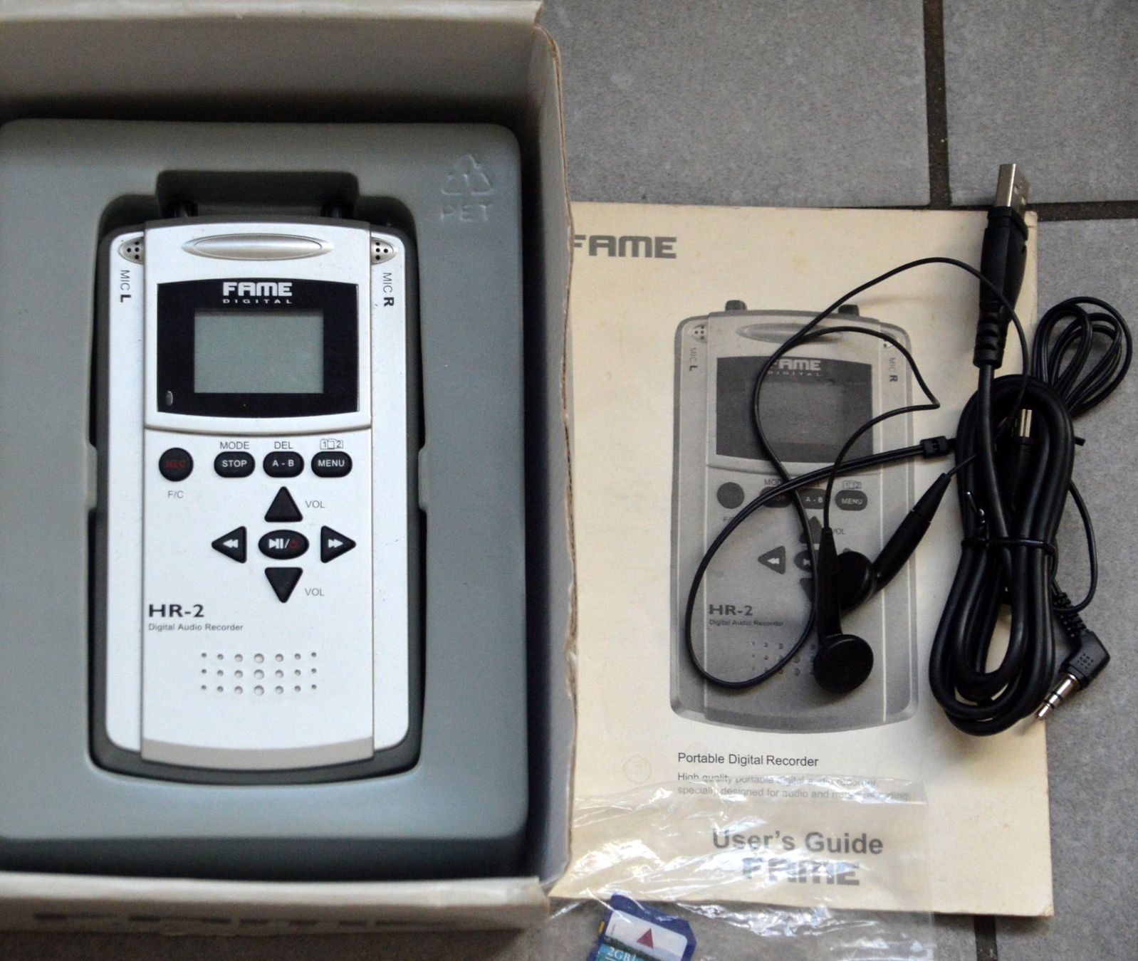 Aufnahmegeräte: Fame HR-2 Recorder  Diktaphon /  Dictaphone – Gebraucht aus Collonges von arashee 1