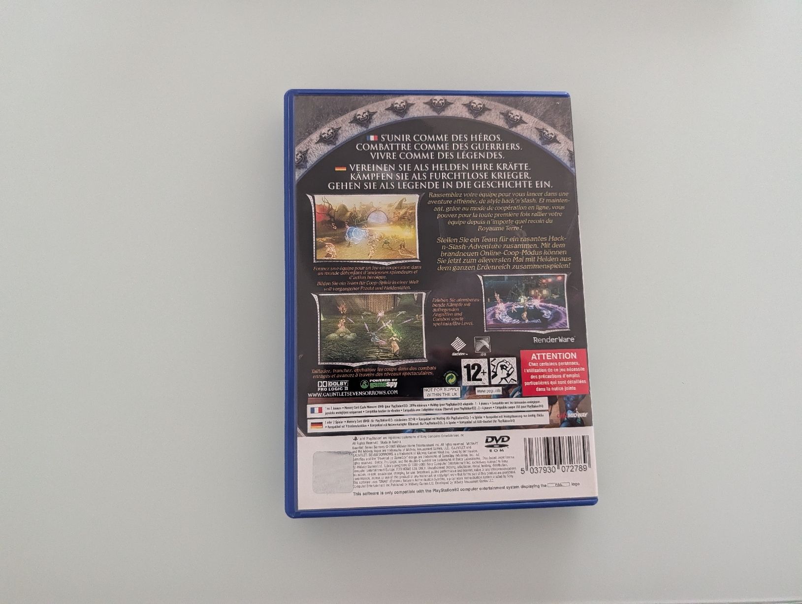 Sony Giochi: Gauntlet Seven Sorrows PS2 Spiel – Usato da Winterthur venduto da sax8400 2