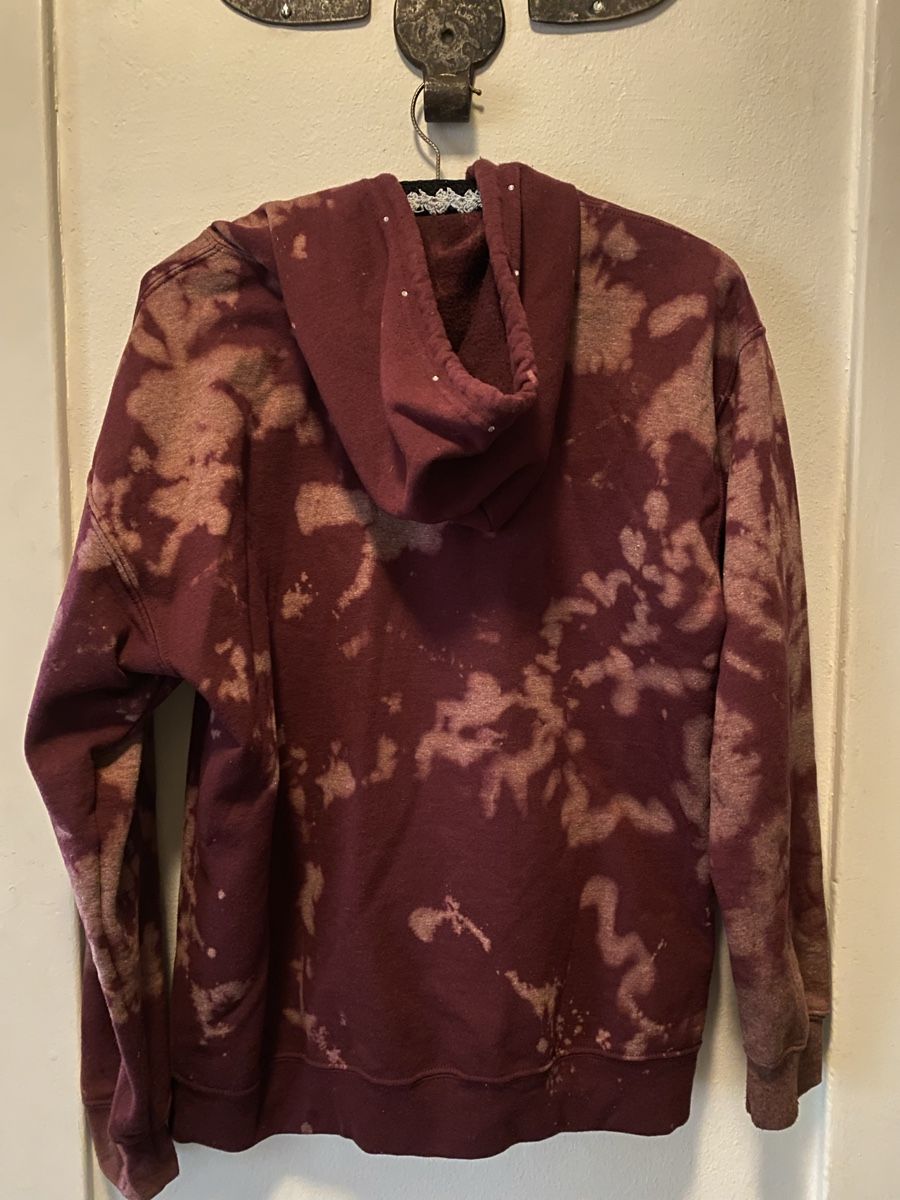 Maglioni & Felpe: Roter zipper/jäggli mit bleach-muster! – Usato da bern venduto da lee.vi.vi 1