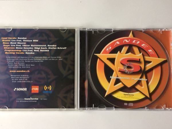 CDs: Sandee CD - irgendwenn, irgendwo – Gebraucht aus Oberried Brienz von Chyara 2