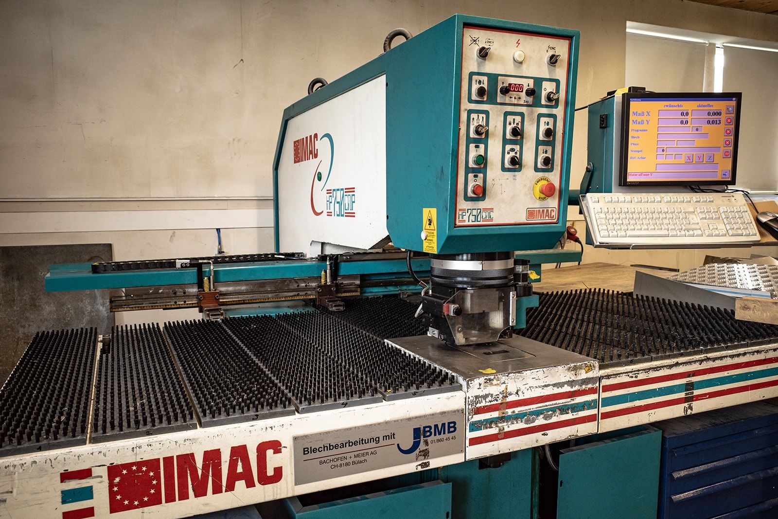 Tutte le macchine: CNC gesteuerte Stanzmaschine Imac – Usato da Baar venduto da Reimuk 1