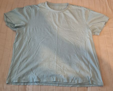 T-Shirt in Pastellgrün, Grösse XL, Sommer