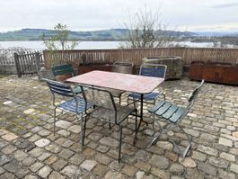 Gartentisch mit 6 Stühlen