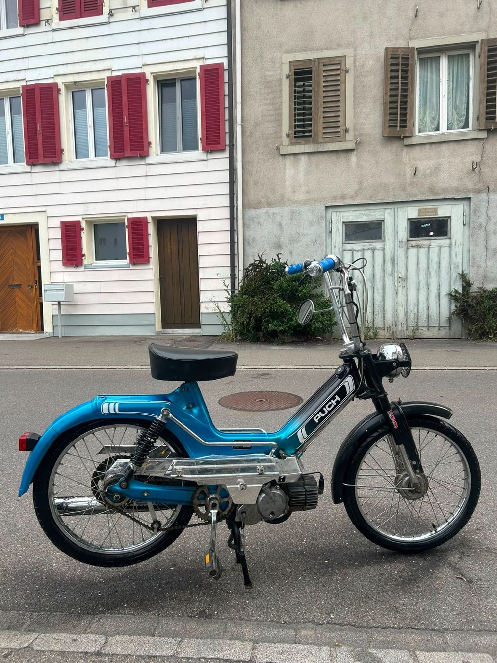 Puch Ciclomotori: Puch Maxi S mit Ausweis, Matching Numbers. – Usato da Schmerikon venduto da Mofaparts 1