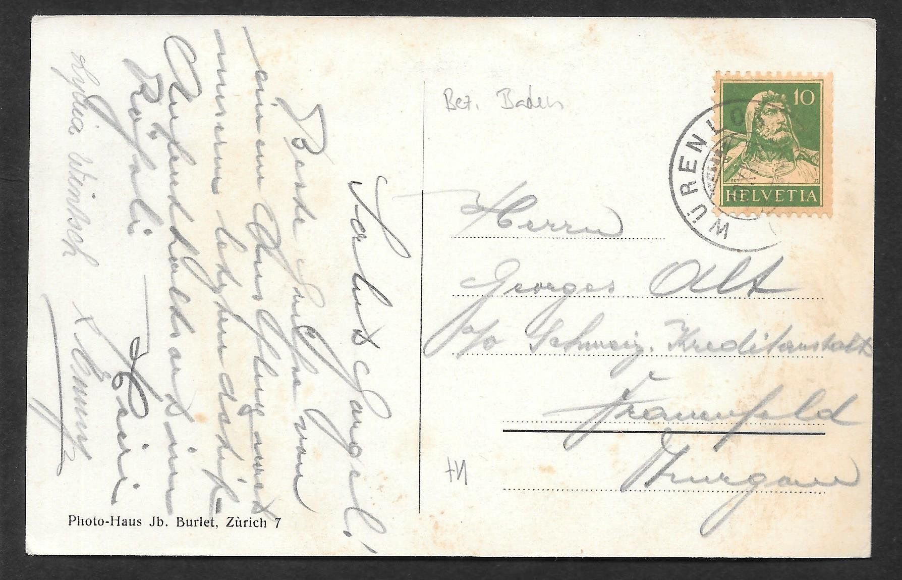 Cartoline postali: Würenlos Teilansicht – Usato da Olten venduto da clotaldi 1