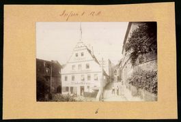 Fotografie Meissen i. Sa., Partie am Gas