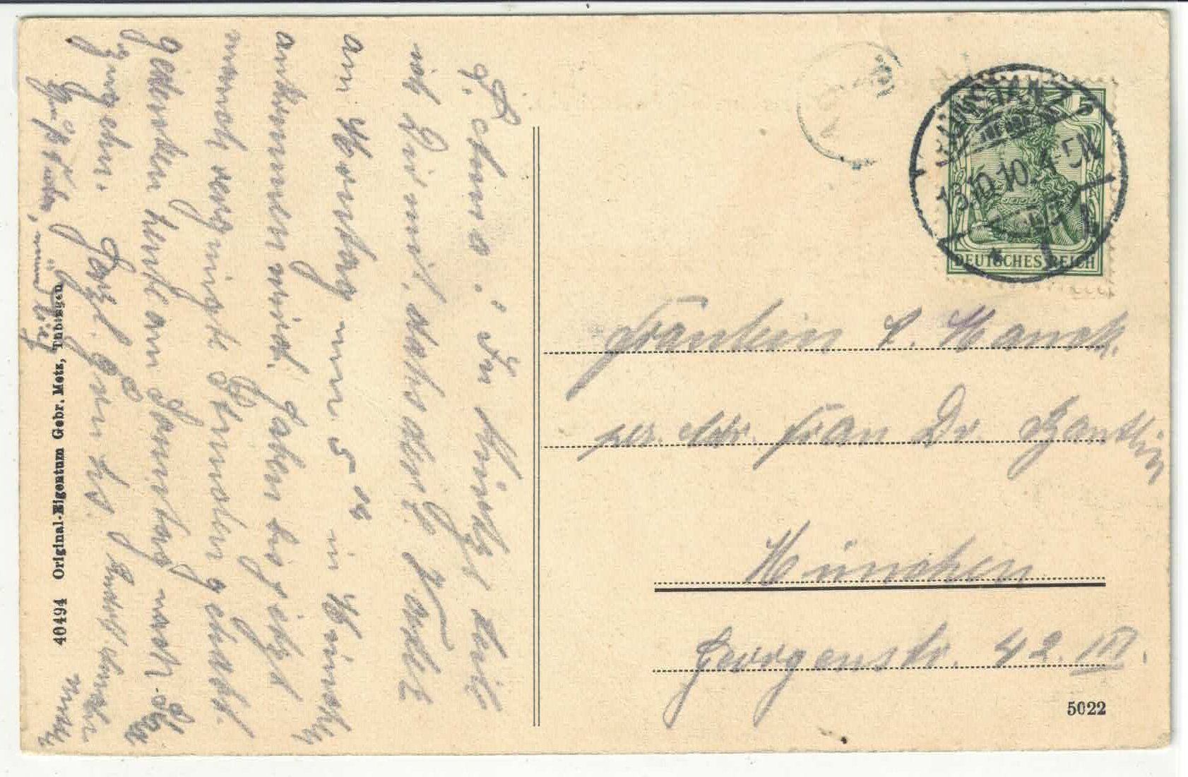 Cartoline postali: Konstanz - Husenstrasse - animee belebt – Usato da Ettingen venduto da Kartenplanet 1