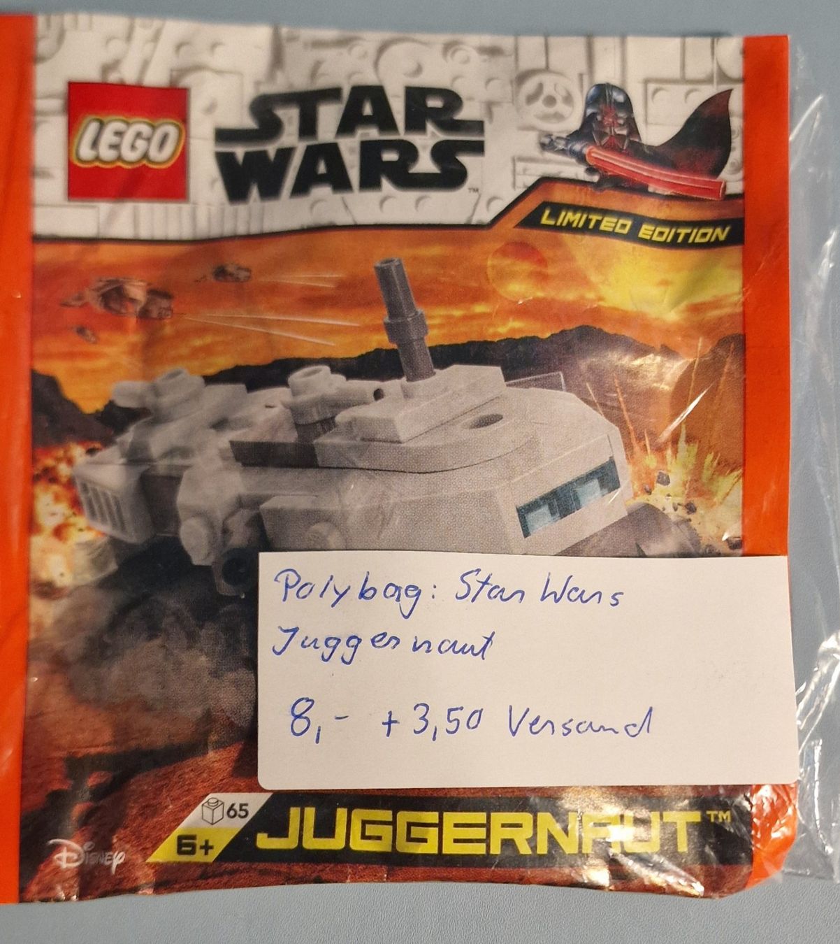 Lego Statuette: Star Wars - Polybag von Legoheft : Juggernaut – Usato da Zürich venduto da Tantefrosch