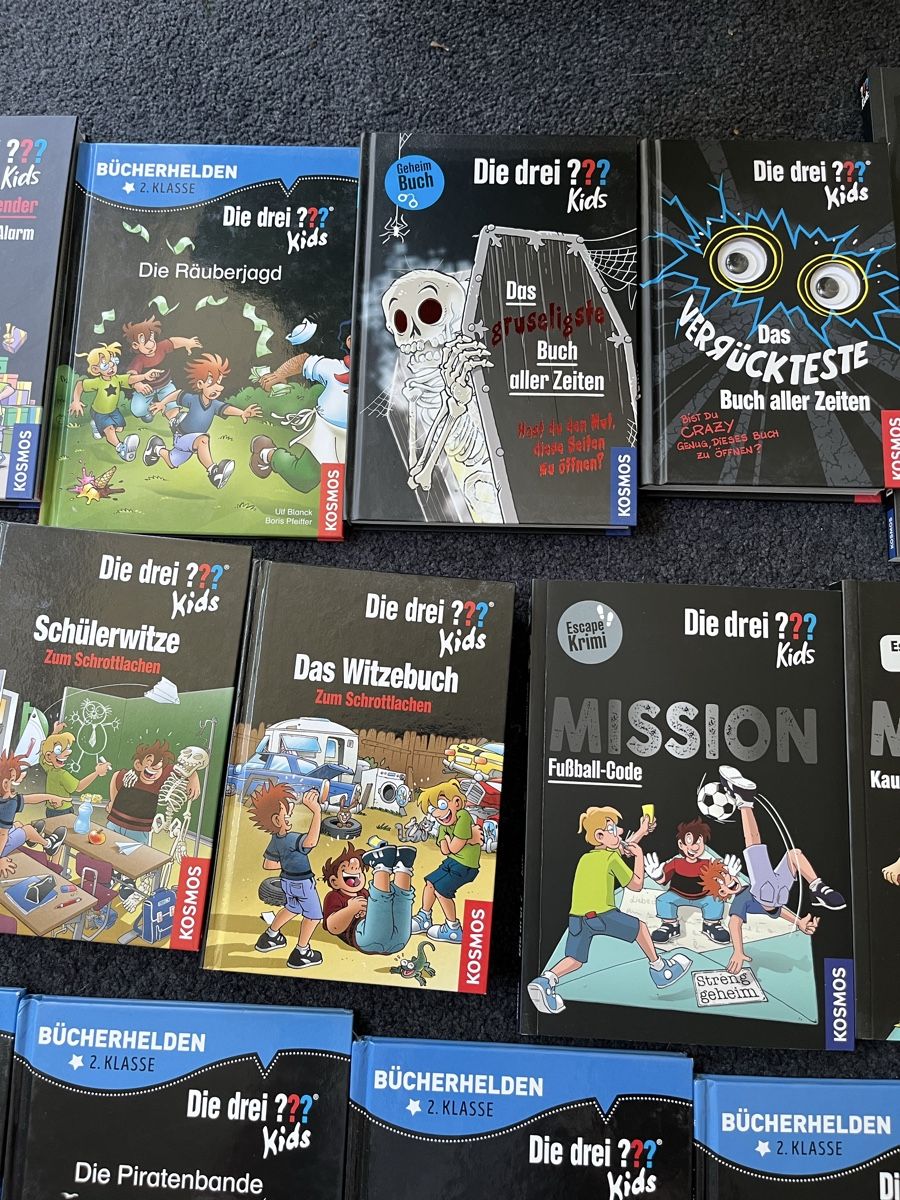 Libri: Drei Fragezeichen Kids Bücher Sammlung  – Usato da Frauenfeld venduto da adj04 2