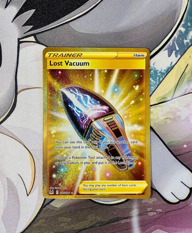 gold lost vacuum pokemon card Lost Vacuum #217 Prices | Pokemon Lost Origin