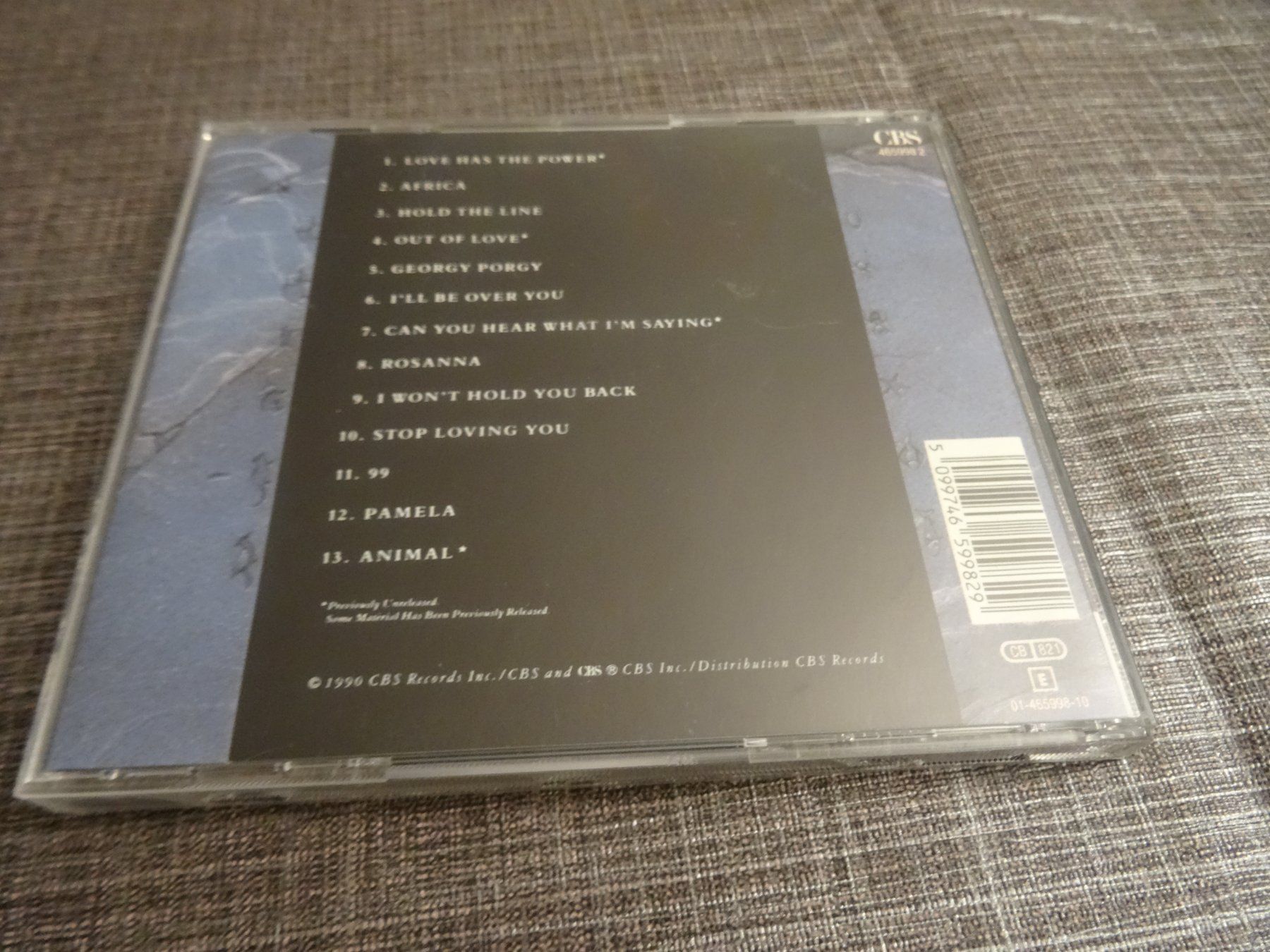 CD: Toto - Past to Present 1977-1990 CD – Usato da Olten venduto da Disc-Ausverkauf 1