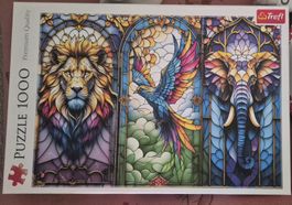 Puzzle Trefl 1000 Teile Tiere Bunt 