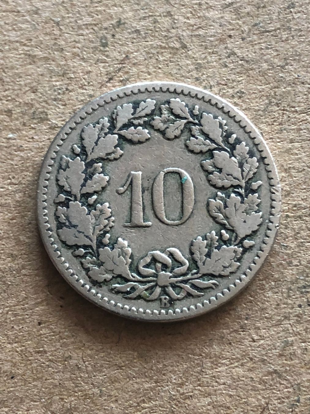 Tutti le monete: 10 Rp. 1898 – Usato da Schötz venduto da Odpa 1