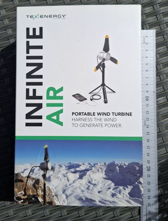 Tragbare USB-Windturbine – 8 Cm, Leicht, Windenergie-Ladegerät Für Unterwegs
