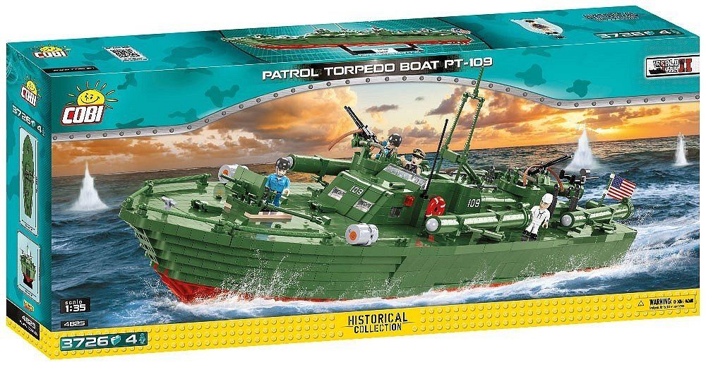 Cobi Jeux de construction: ✨NEU & OVP! COBI 4825 Torpedoboot PT-109 – Sammler-Modell🚤 – Neuf avec emballage d'origine à Rorschach par Exonic 3