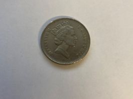 Pièce de 10 Pence Elizabeth II Royaume-Uni 1992