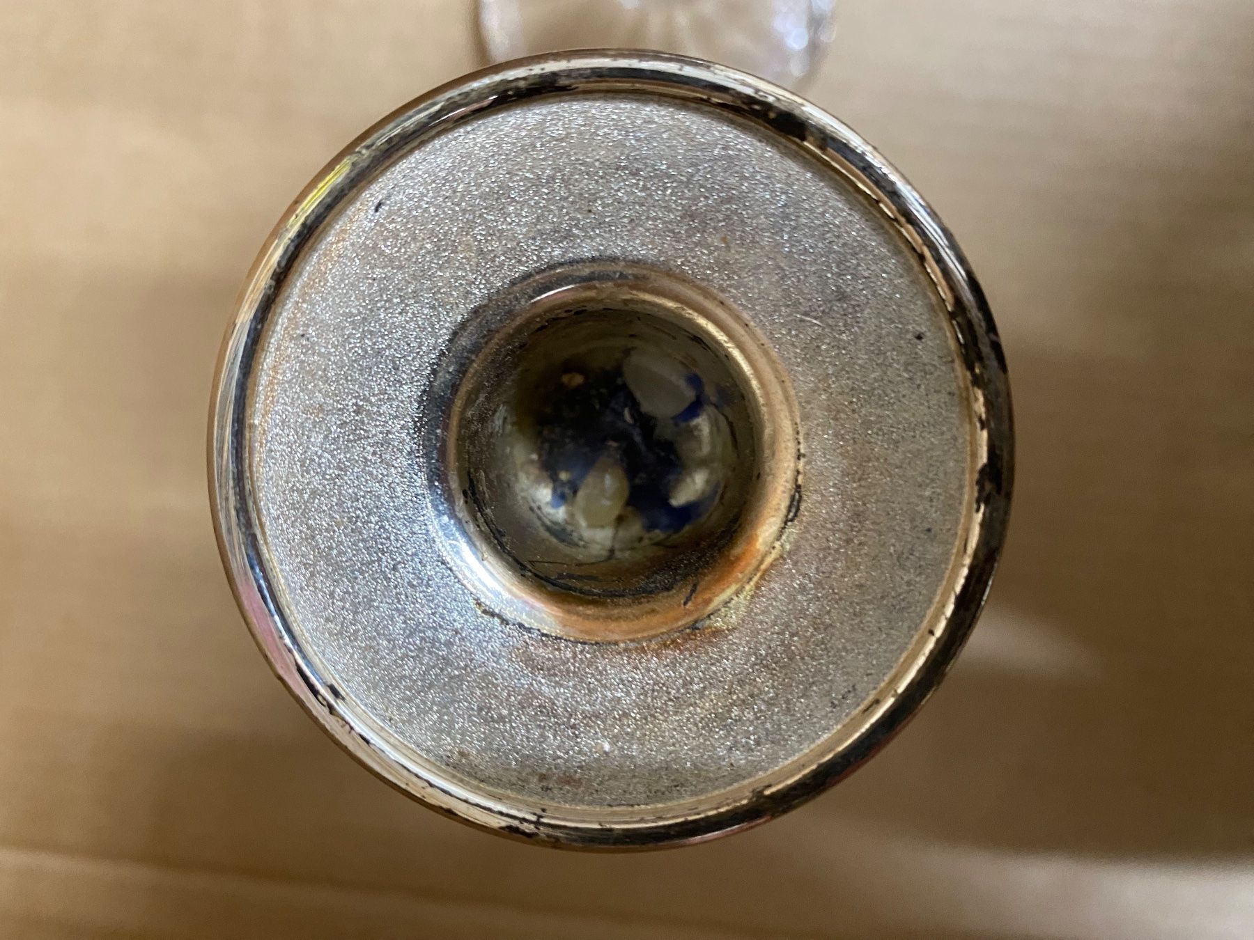 Portacandele: Kerzenhalter mit Glas Sockel – Usato da Eschlikon TG venduto da ArtRec 6