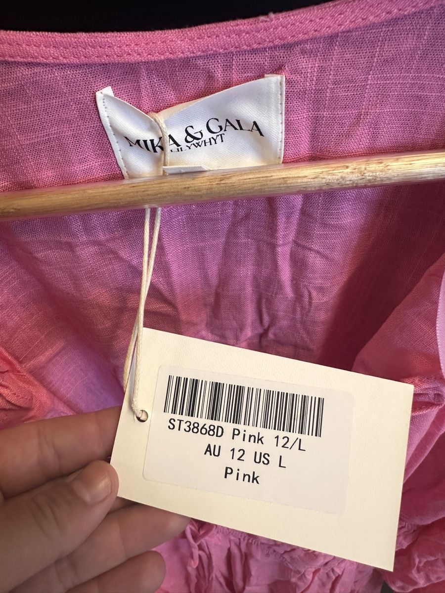 Kleider: Kleid Pink Grösse L mit Etikett – Neu und originalverpackt aus Oberurnen von jasmin2fel 3
