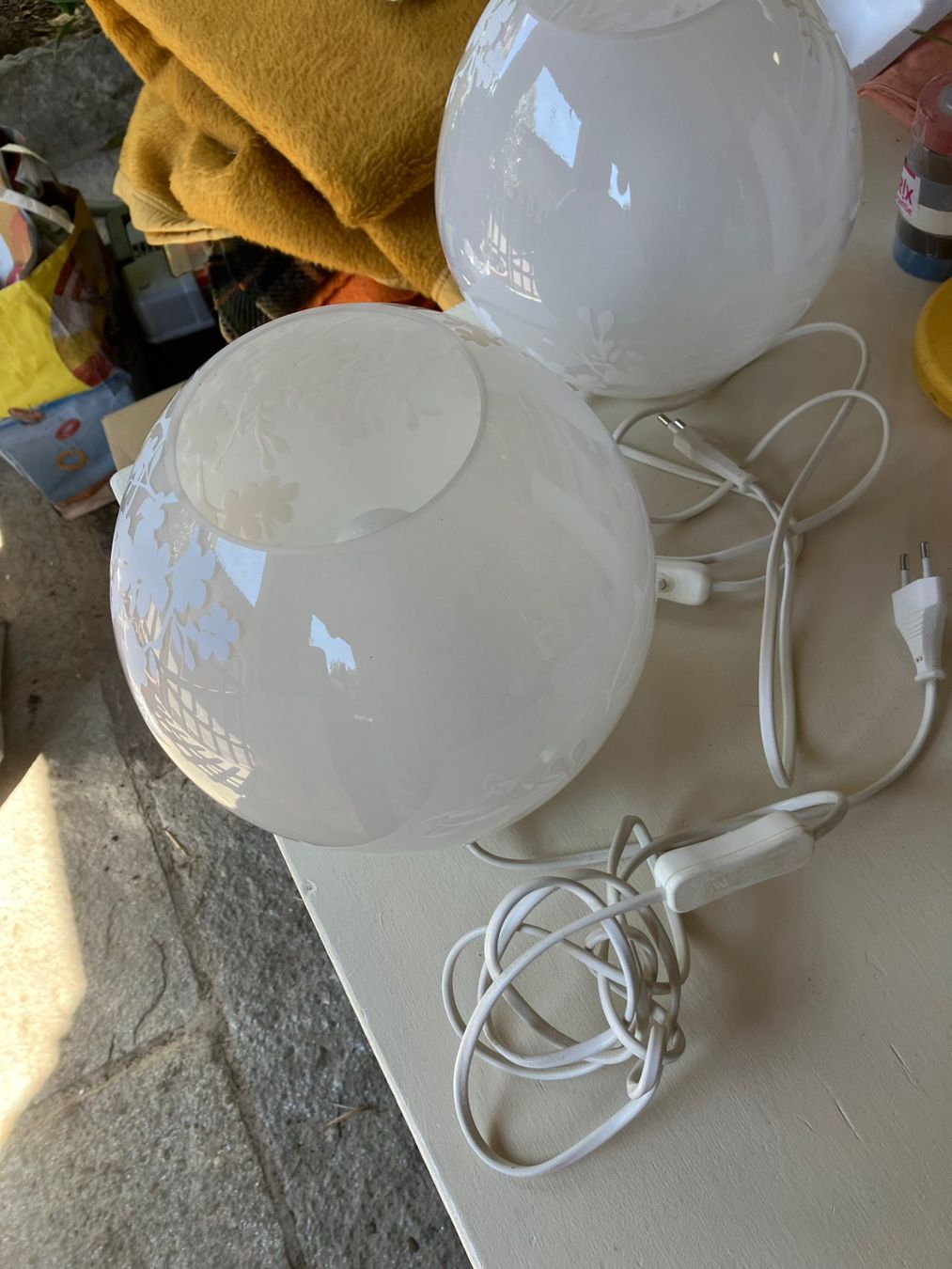 Ikea Lampes: Lampade da comodino Knubbig Ikea  2 pezzi – D'occasion à Sagno par ang_fs6n 1