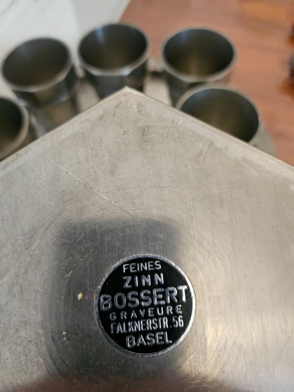 Caraffe: Zinnkann von Bosser Basel – Usato da Basel venduto da lovedragon 3