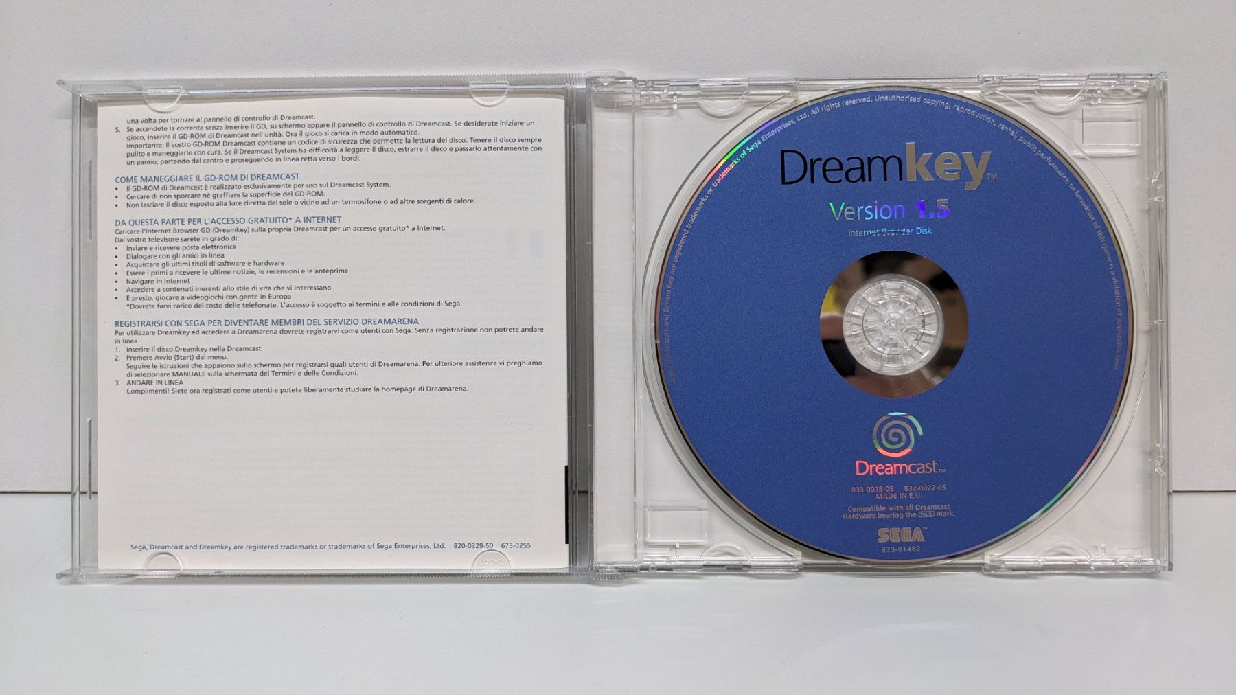 Sega Giochi: Sega Dreamcast Dreamkey, Version 1.5 – Usato da Menziken venduto da mame18 1