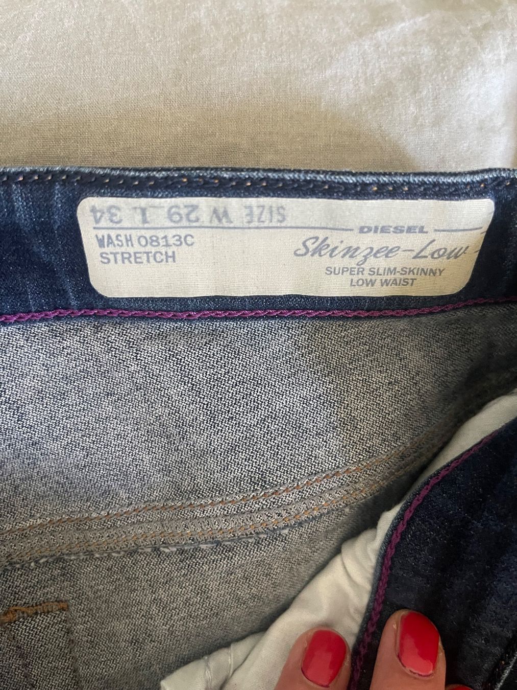 Jeans: Diesel Jeans Dunkelblau – Gebraucht aus Winterthur von Trophy01 1
