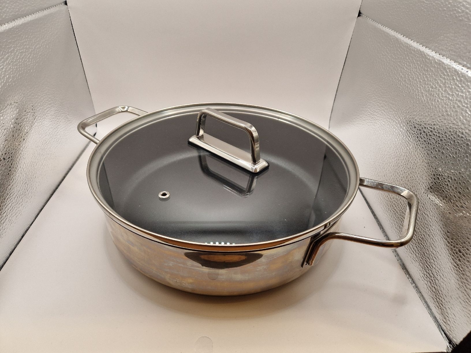 Rikon Padelle: Schmorpfanne mit Deckel, Kuhn Rikon – Nuovo (secondo la descrizione) da Sissach venduto da eli_6l2g